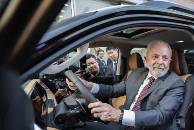 O presidente Lula, afirmou Haddad, não vai fazer essa escolha porque não acredita nessa forma de política -  (crédito:  Ricardo Stuckert / PR)