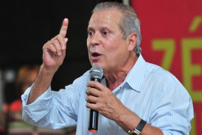 O ex-ministro e nome forte do Partido dos Trabalhadores Zé Dirceu seria o 'Juca' da lista do plano de assassinato ou prisão de inimigos do bolsonarismo -  (crédito:  Marcos Vieira/EM/D.A Press)