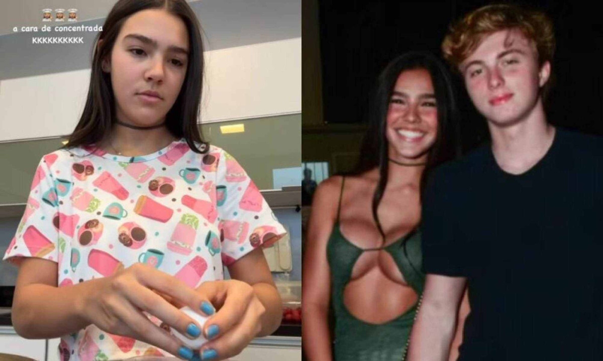 Duda Guerra surge sem aliança após polêmica e alimenta rumores de término com Benício Huck - (crédito: Tupi - Pablo Oliveira) Duda Guerra surge sem aliança após polêmica e alimenta rumores de término com Benício Huck - (crédito: Tupi - Pablo Oliveira)