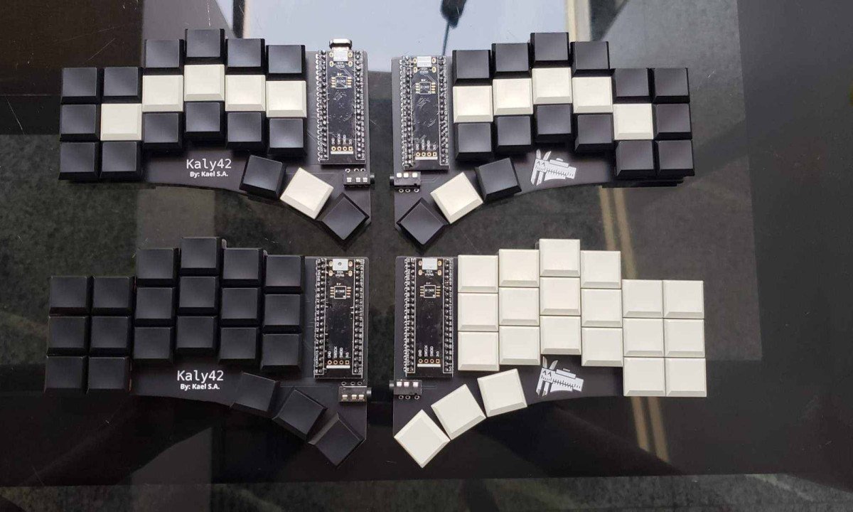 Apesar de ter menos teclas, o Kali 42 consegue fazer muito mais que um teclado comum