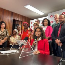 Leninha lança candidatura à presidência do PT de Minas -  (crédito: Vinicius Prates/EM/D.A Press)