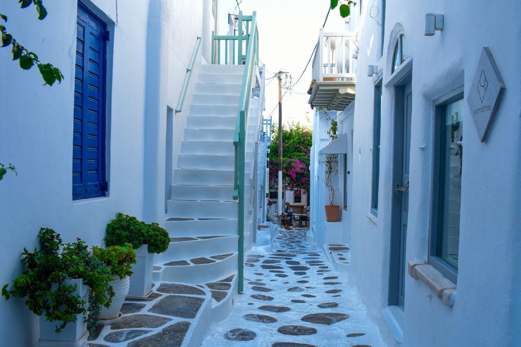 Casas gregas azuis e brancas-Ioanna Koukoura de Pexels