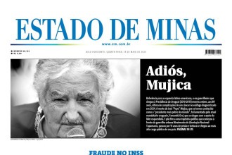 Confira a capa do Estado de Minas do dia 14/05/2025