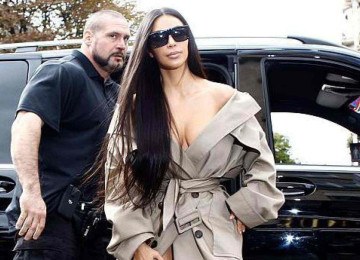 Yunice Abbas, autor do livro <em>J'ai séquestré Kim Kardashian </em>('Eu sequestrei Kim Kardashian', em tradução livre) -  (crédito: Getty Images)
