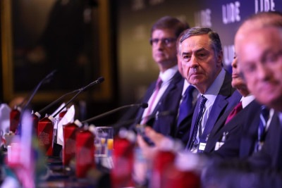 Presidente do Supremo foi um dos palestrantes no LIDE Brazil Investment Forum, realizado em Nova York -  (crédito: Vanessa Carvalho/LIDE)