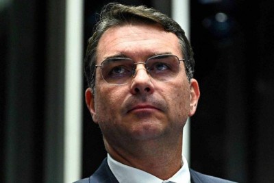 Flávio defendeu que Zambelli seja contemplada no projeto de lei que dá anistia aos condenados nos ataques golpistas de 8 de janeiro -  (crédito: Platobr Politica)