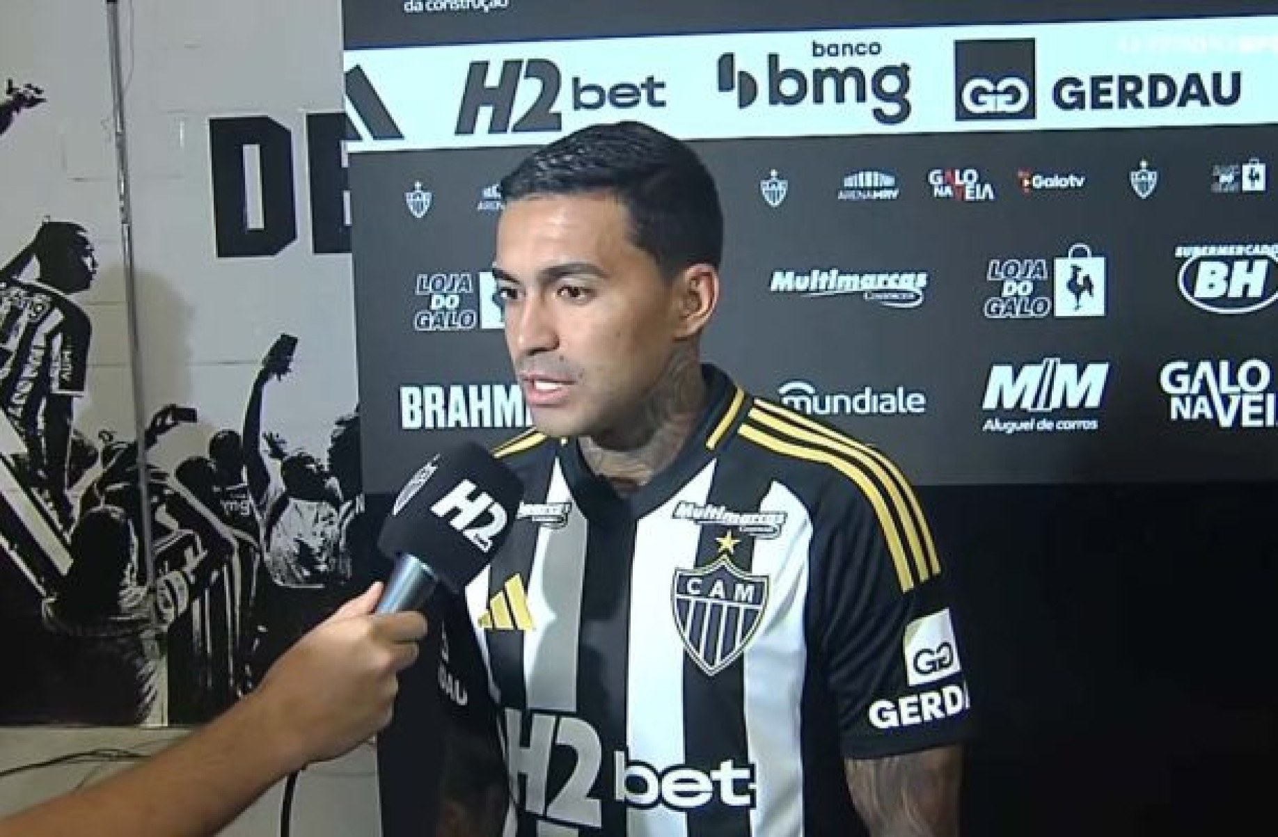 Dudu aponta identificação com o Atlético: ???Me dizem que eu tenho a cara do Galo???