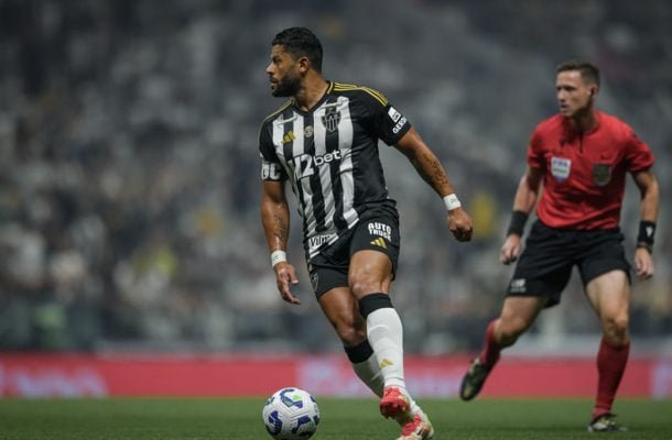HULK: Não fazia uma boa partida e errou no segundo gol do Fluminense ao perder a posse para Martinelli. No entanto, brilhou praticamente no último lance ao dar a assistência para Igor Gomes marcar o terceiro gol do Galo. Fez o que se espera de um craque e jogador decisivo. NOTA: 6,5. Foto: Pedro de Souza/Atlético