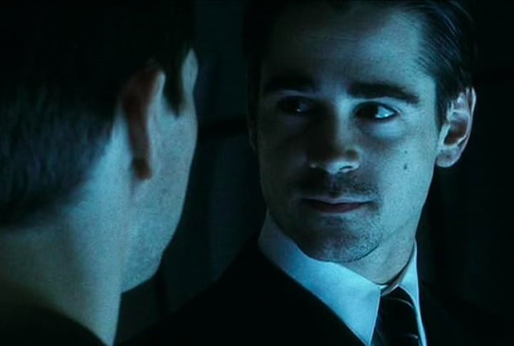 Já em "Minority Report - A Nova Lei" (2002), Farrell contracenou ao lado de Tom Cruise como um policial em um futuro distópico. No ano seguinte, fez o vilão "Bullseye" em "Demolidor - O Homem sem Medo". 