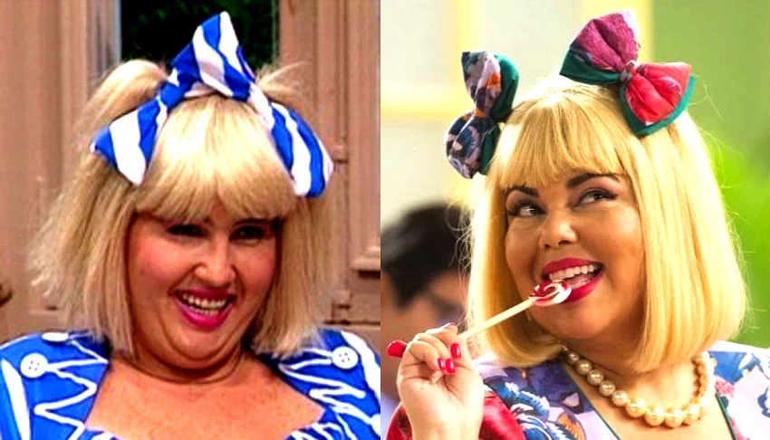 Dona Cacilda - Cláudia Jimenez (1958-2022) e Fabiana Karla. 