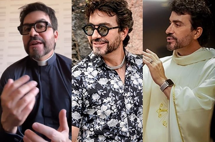 Ele é o caçula dos oito filhos do pedreiro Dorinato Bias Silva e da dona de casa Ana Maria de Melo Silva. Fábio de Mello é graduado em Filosofia e Teologia, pós-graduado em Educação e mestre em Teologia Sistemática.
