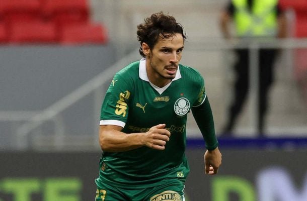 RAPHAEL VEIGA - Entrou junto com Roque no jogo, mas não conseguiu participar tanto da partida. Nota: 5 - Foto: Cesar Greco/Palmeiras