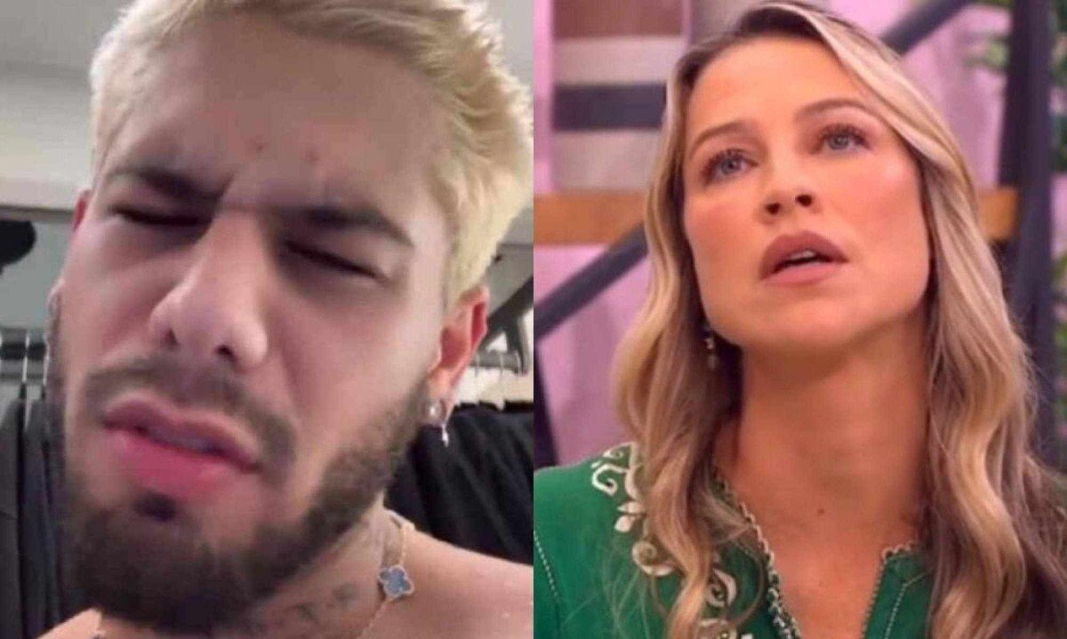 Vídeo: Zé Felipe perde a paciência e xinga Luana Piovani após críticas à esposa -  (crédito: Tupi - Pablo Oliveira)