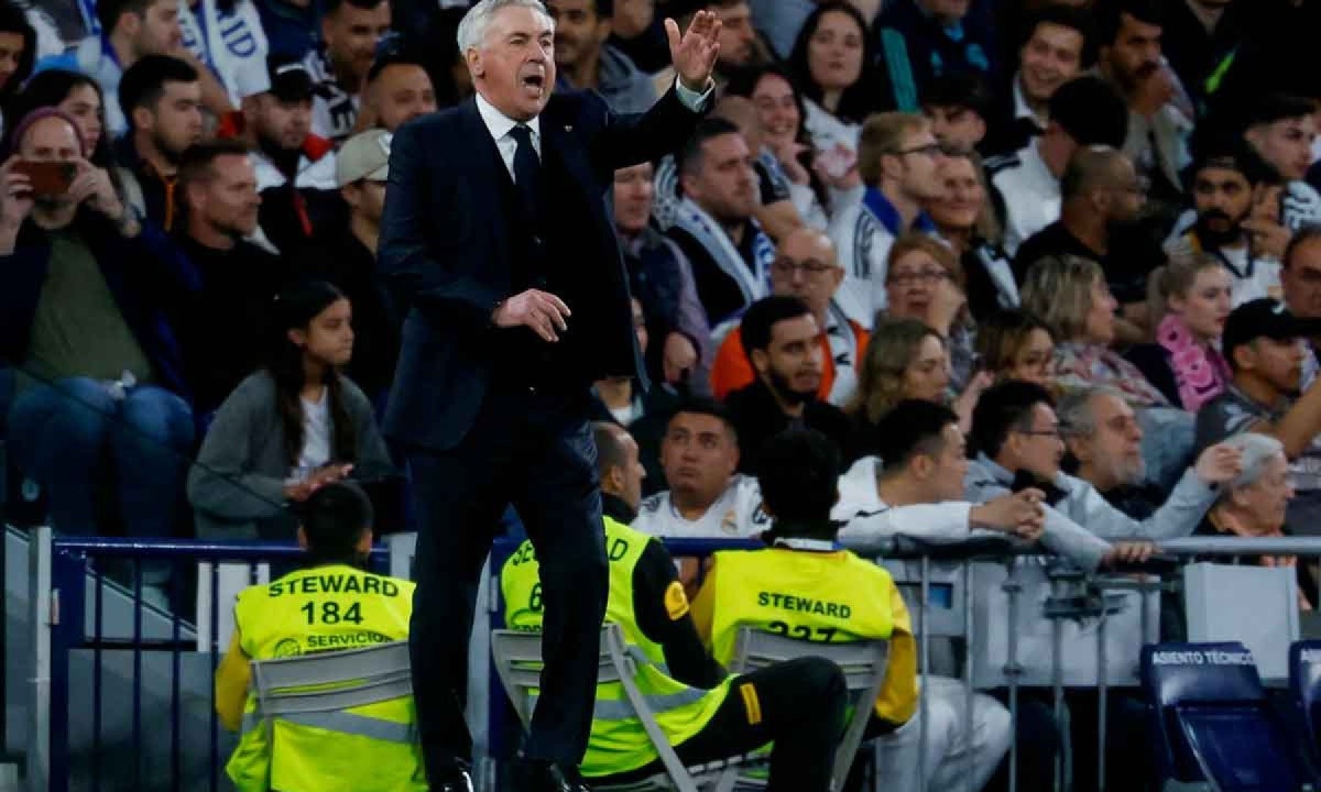 Carlo Ancelotti assume o comando técnico da Seleção Brasileira a partir do dia 26 de maio, após o término do Campeonato Espanhol - (crédito: Pierre-Philippe MARCOU / AFP) Carlo Ancelotti assume o comando técnico da Seleção Brasileira a partir do dia 26 de maio, após o término do Campeonato Espanhol - (crédito: Pierre-Philippe MARCOU / AFP)
