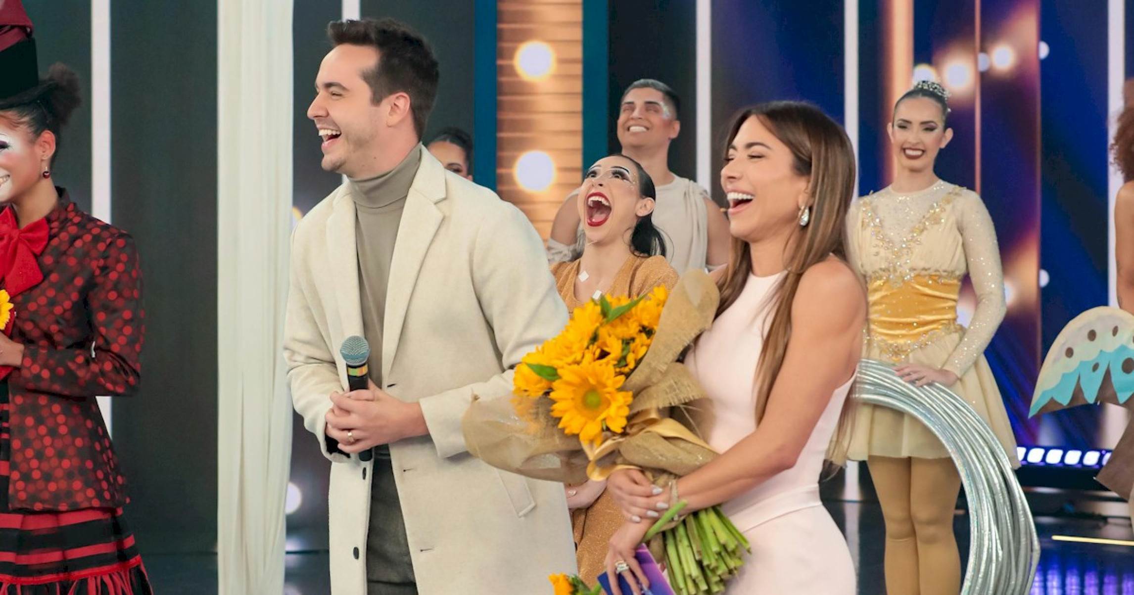 Sucesso, espetáculo 'Seja Luz' emociona jurados e Patrícia Abravanel - (crédito: @gabrielcardosofoto) Sucesso, espetáculo 'Seja Luz' emociona jurados e Patrícia Abravanel - (crédito: @gabrielcardosofoto)