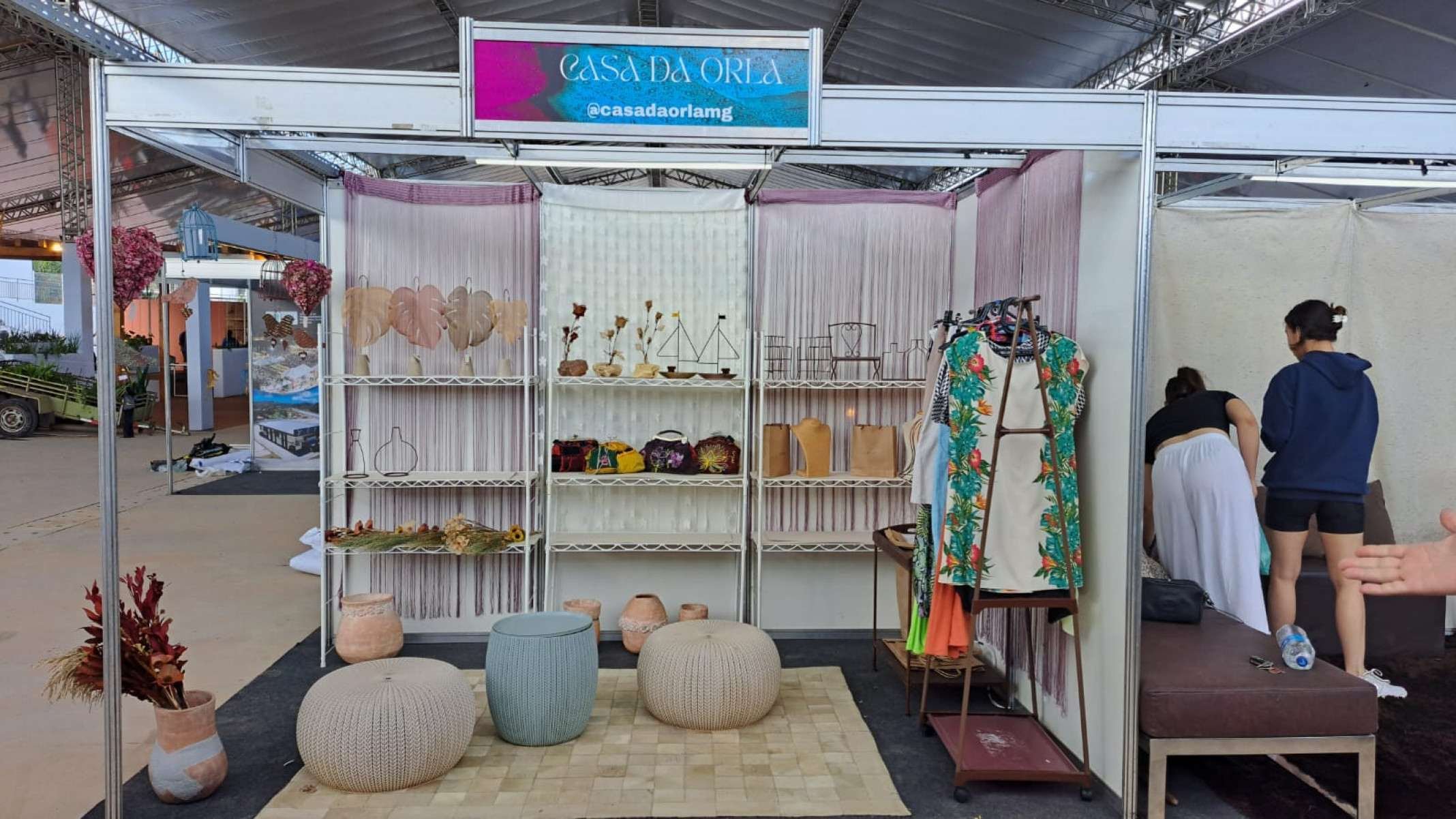 Quem visitar a Feconect terá a oportunidade de conhecer os produtos autorais dos designers da Casa da Orla