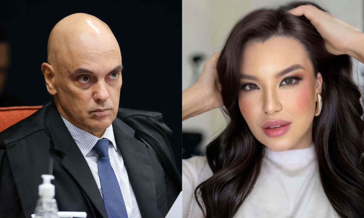 Reprodução Instagram - (crédito: Alexandre de Moraes e Sensitiva Izadora Morais) Reprodução Instagram - (crédito: Alexandre de Moraes e Sensitiva Izadora Morais)