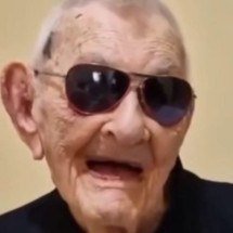 Aos 112 anos, homem mais velho do mundo surpreende ao revelar o que come - reprodução/instagram