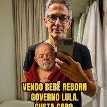 Zema anuncia 'venda de bebê reborn governo Lula': 'Apertou, faz caquinha' - Reprodução