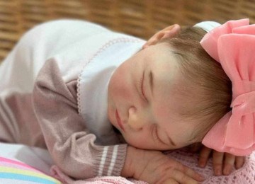 As bonecas do modelo 'bebê reborn' são brinquedos ultra realistas feitos em silicone
 -  (crédito: Redes sociais/Reprodução)