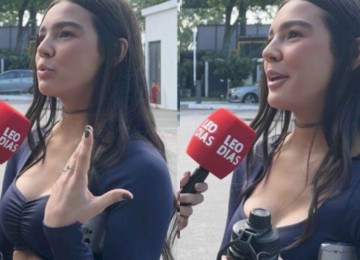 Duda Guerra fala sobre fim de namoro com Benício Huck e revela se ainda tem contato com o ex -  (crédito: Tupi - Pablo Oliveira)
