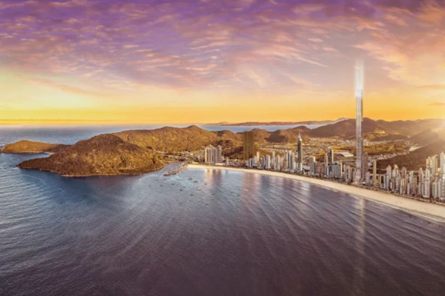 Com a nova torre, Balneário ultrapassa Dubai em altura residencial. A Senna Tower deixará a Central Park Tower, em Nova York, para trás.