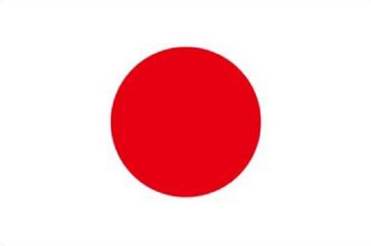 1º - Japão: área 377.975 km², população ~124.000.000