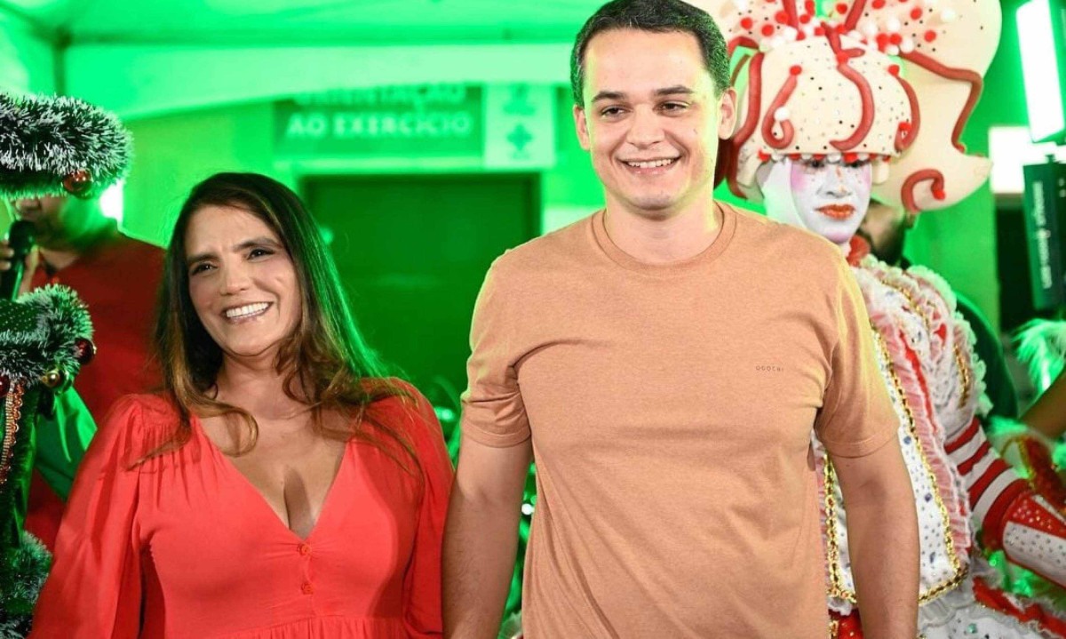 Paula Pazolini e Prefeito - (crédito: Reprodução/Internet) Paula Pazolini e Prefeito - (crédito: Reprodução/Internet)
