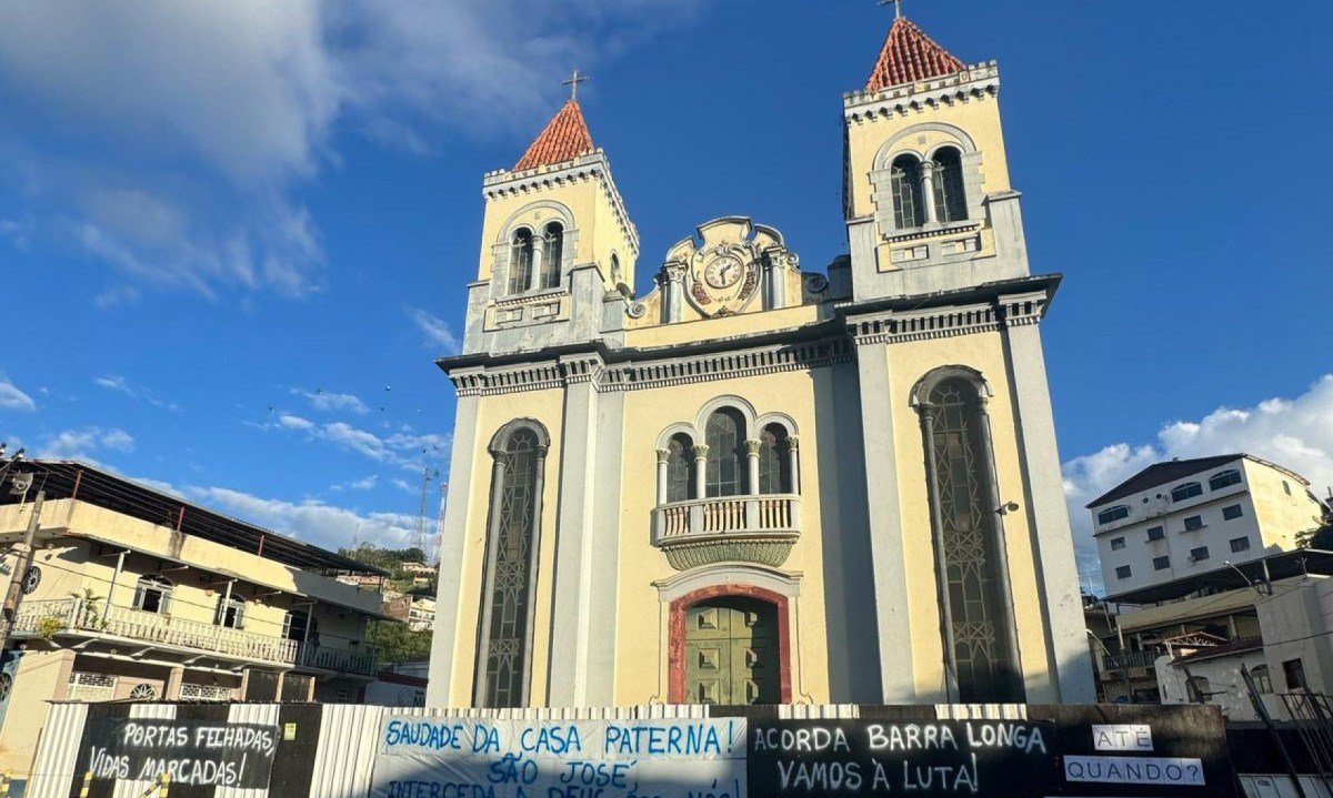 Igreja matriz de São José de Botas foi fechada por ter estrutura abalada pelos veículos pesados de atendimento emergencial