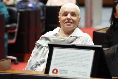 Maria Lúcia Godoy é considerada uma das maiores cantoras líricas do Brasil -  (crédito: Divulgação/ Assembleia Legislativa de Minas Gerais (ALMG))