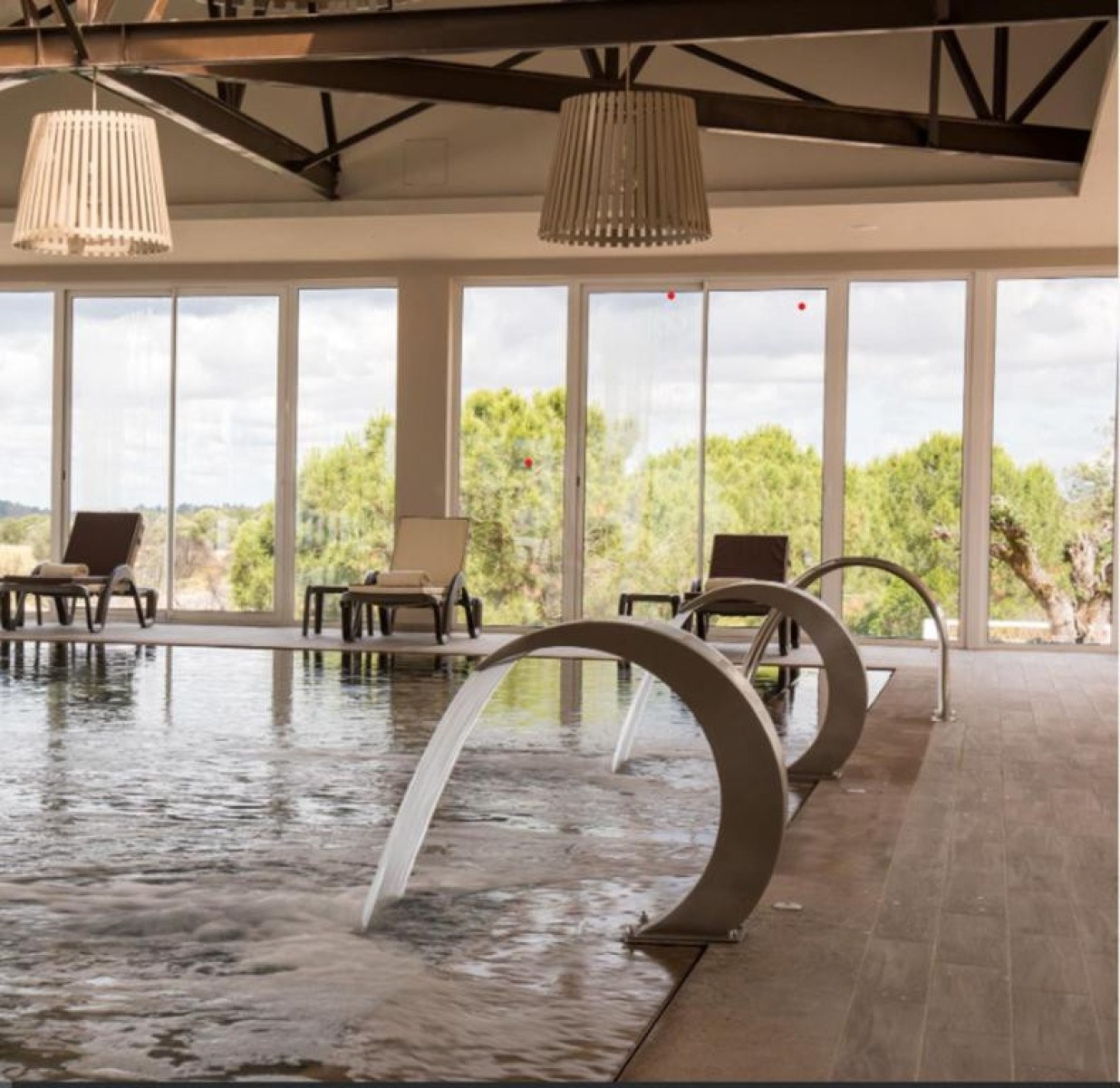 O resort vai contar com cinco piscinas aquecidas, sendo uma piscina interna no Satsanga Spa & Wellnes
-Vila Galé/Divulgação