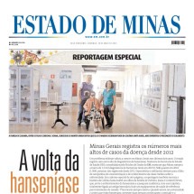 Confira a capa do Estado de Minas do dia 18/05/2025