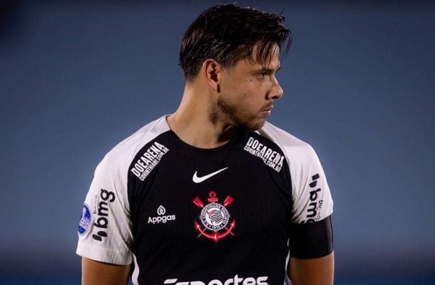 ROMERO – Sua entrada na vaga de Bruno Bidon foi aos 32 da etapa final. Fez pouco. E ainda ficou no bate-boca com os santistas. Nada a destacar. NOTA 5,0. Foto:  Rodrigo Coca/Agência Corinthians