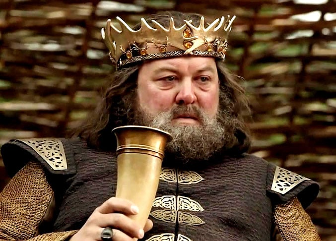 Robert Baratheon, um ex-guerreiro que virou rei na série "Game of Thrones", também foi dublado por Isaac Bardavid. 