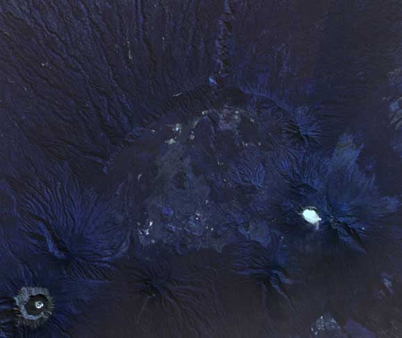Imagens feitas por satélite mostram o maior 