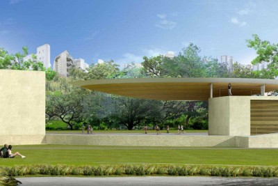 A construção do espaço foi anunciada em 2011 e teve muitas interrupções ao longo dos anos -  (crédito: Divulgação PBH)