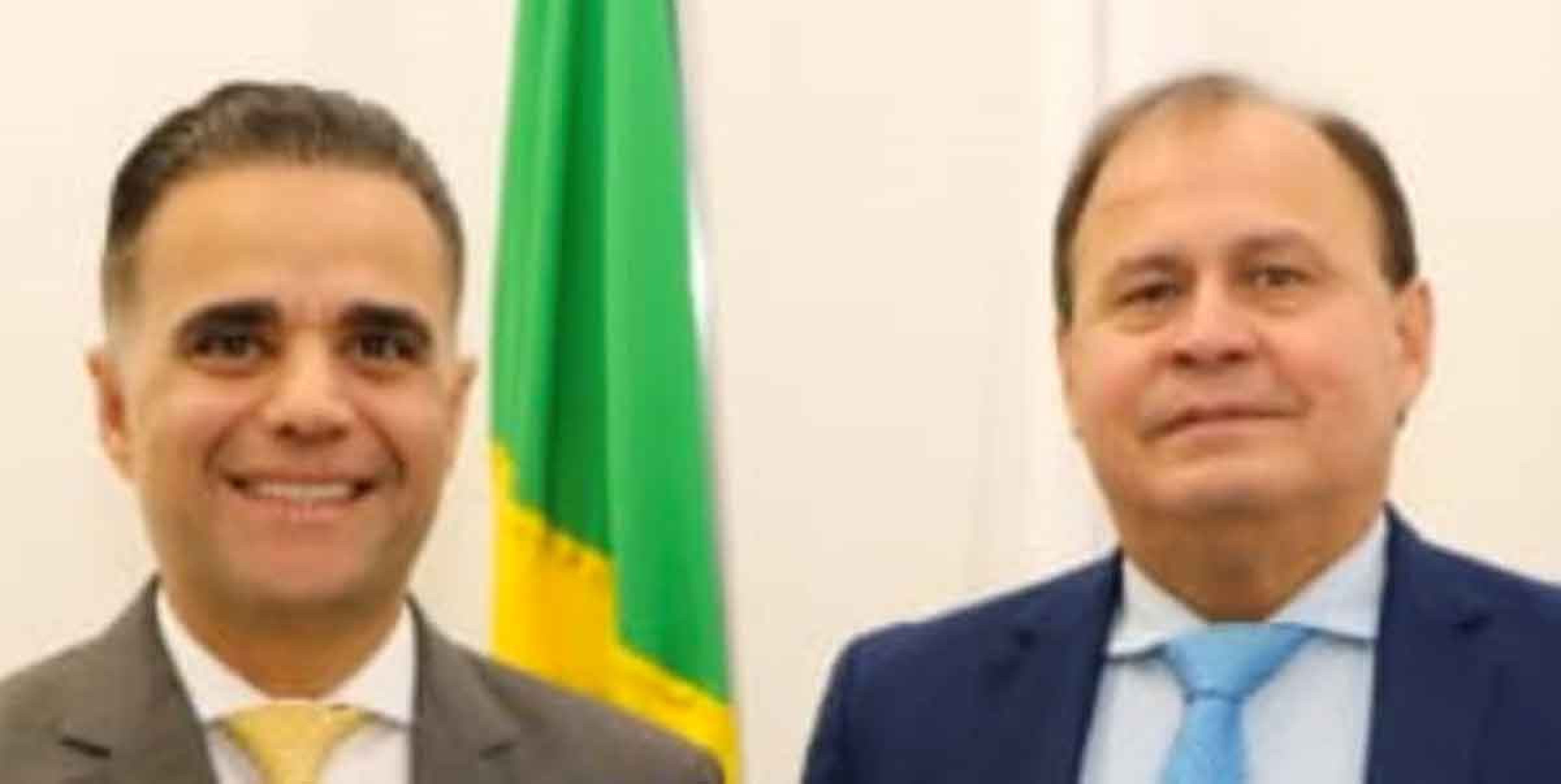 Gustavo Chalfun, presidente da OAB/MG, e desembargador federal Vallisney Oliveira, presidente do TRF-6ª Região