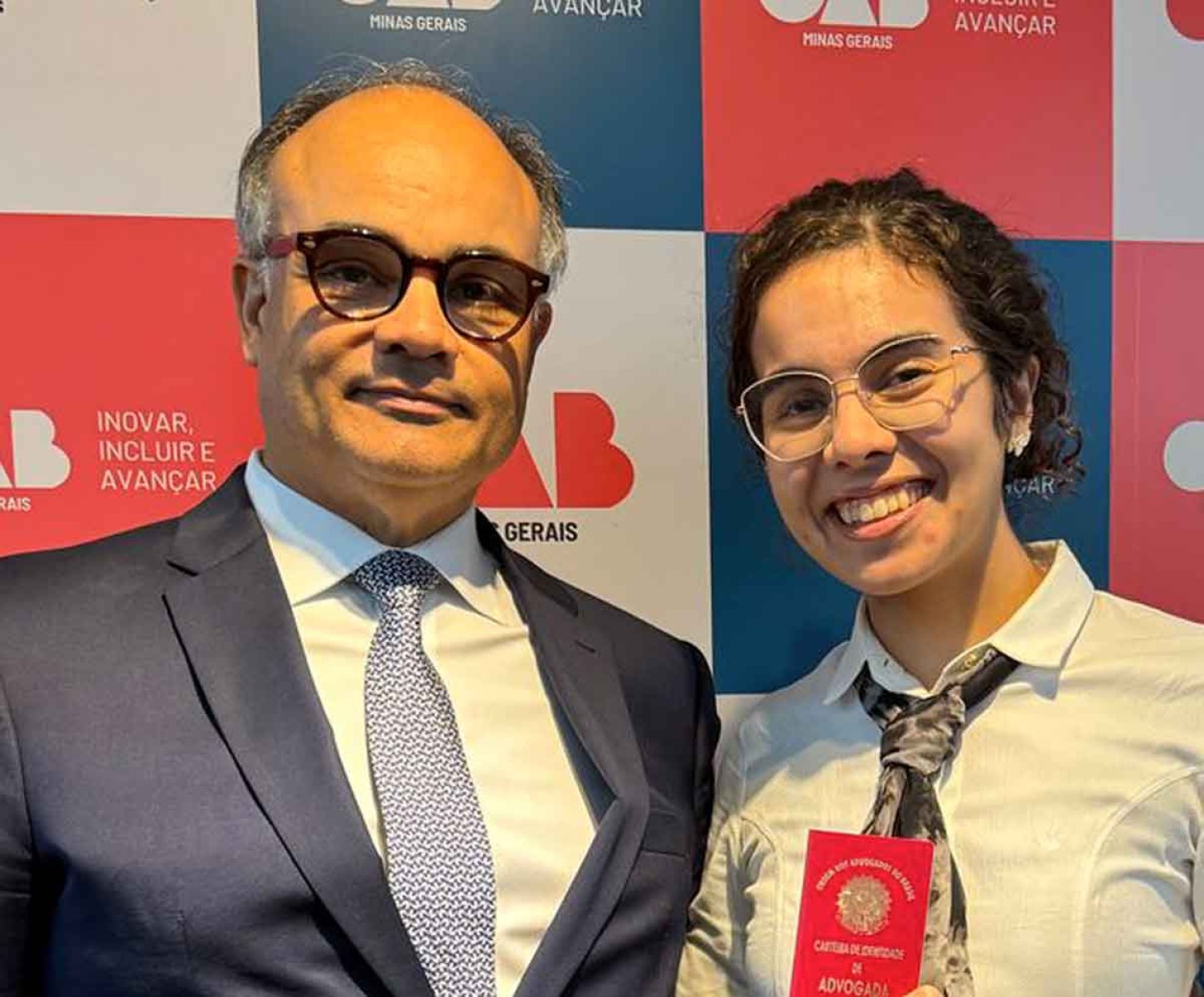 Juiz federal Jorge Gustavo Macêdo Costa e sua filha Victória Vital de Castro Macêdo Costa