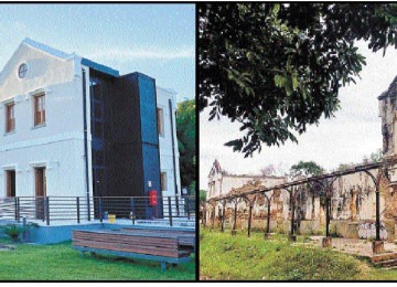 Estação de Chiador será entregue à cidade após 13 meses de trabalho de restauração. Inaugurado em 1869, espaço, que estava perto de completa ruína, pertenceu à antiga Estrada de Ferro Dom Pedro II

 -  (crédito: ELETROBRAS/DIVULGAÇÃO -  Ailton Magioli/ESP. EM - 20/10/20)
