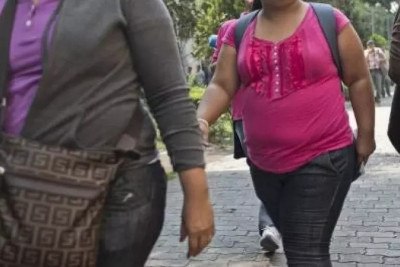  Pessoas com sobrepeso
 -  (crédito: AFP)