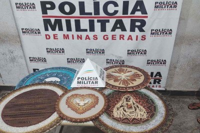 As mandalas da passageira estavam em um quarto na casa da motorista -  (crédito: Reprodução/PMMG)