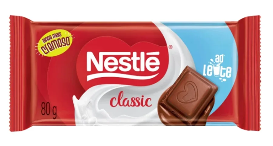 O sexto lugar ficou com o chocolate "Nestlé", que, para os jurados, apresentou "aroma artificial pouco convidativo, textura um pouco arenosa, que não derrete bem, e doçura elevada". 