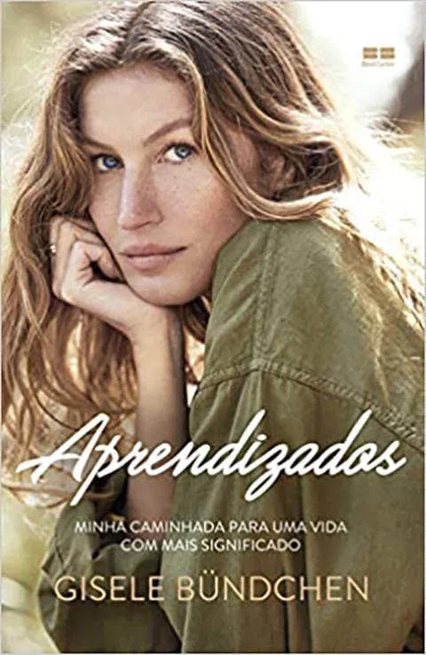 Gisele Bündchen já escreveu livros sobre sua trajetória. Um deles é "Aprendizados, minha caminhada para uma vida com mais significado". 
