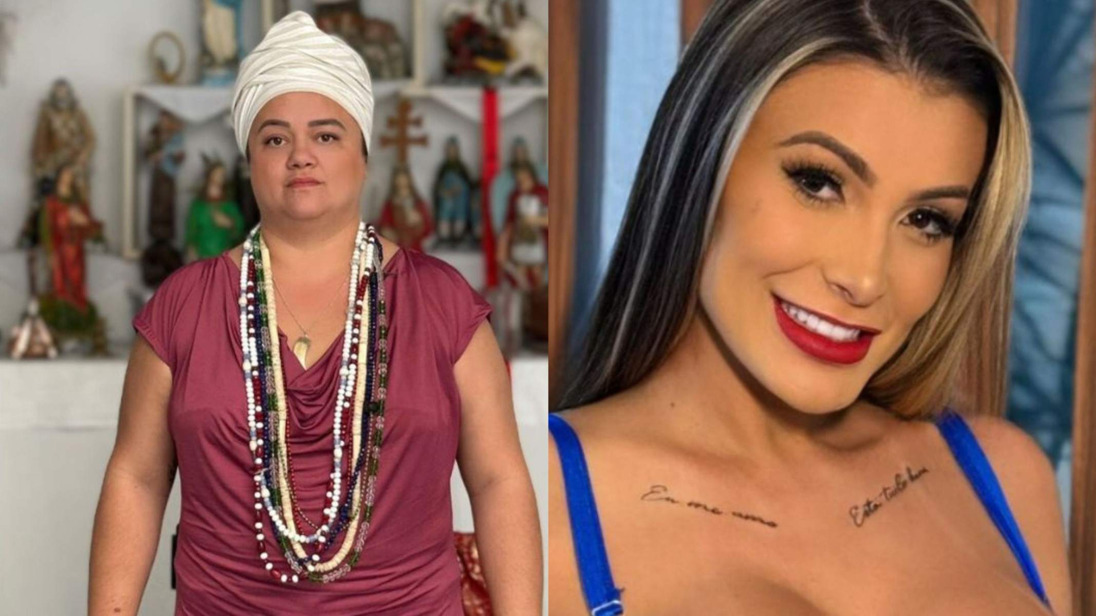 Vidente mineira previu golpe milionário contra andressa urach; entenda