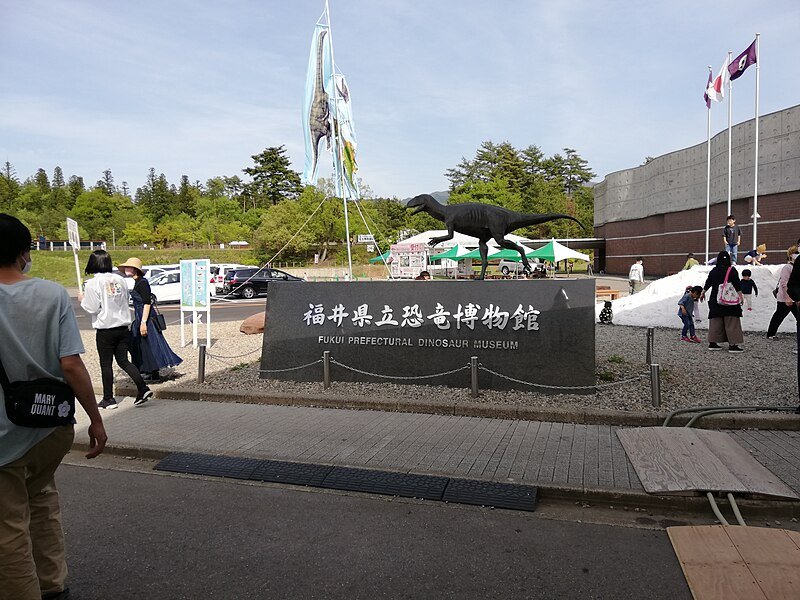 Entre as atraÃ§Ãµes turÃ­sticas da provÃ­ncia de Fukui estÃ¡ o Museu dos Dinossauros, o mais importante do JapÃ£o em paleontologia e considerado um dos mais completos do mundo com essa temÃ¡tica. 
