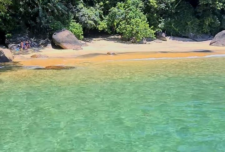 Escondida entre o mar azul e a Mata Atlântica, essa praia quase deserta encanta quem busca sossego e contato com a natureza.