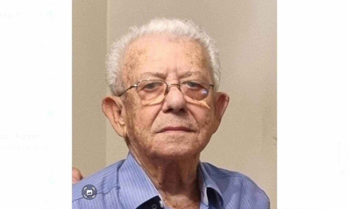 O aposentado Ant&ocirc;nio J&uacute;lio Ribeiro, de 88 anos, foi encontrado na manh&atilde; desta quarta-feira (21/5) -  (crédito: Arquivo pessoal)