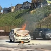 O acidente  aconteceu na tarde desta quarta-feira (21/5) -  (crédito: Corpo de Bombeiros (CBMMG) / Divulgação)
