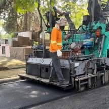 Cemitério Campo Grande recebe obras de pavimentação - DINO