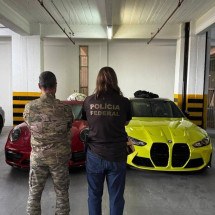PF apreende veículos de luxo atribuídos ao Careca do INSS - Polícia Federal/Divulgação